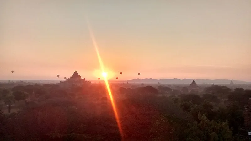 Viajar a Birmania - Bagan