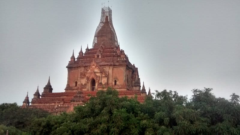 Templo en Bagan, Myanmar