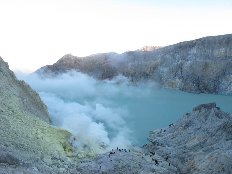 Kawah Ijen - Volcanes de Indonesia