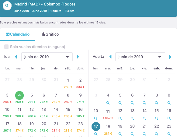 Volar barato a Sri Lanka con Skyscanner