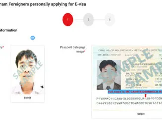 Visado Vietnam para españoles - Formulario - e-visa