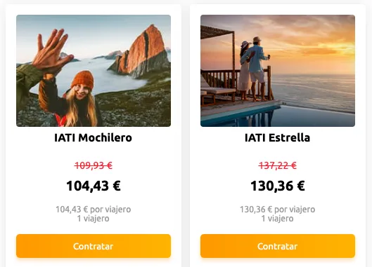 Resultados seguro médico viaje Asia - Iati